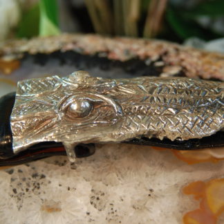 alligator head belt